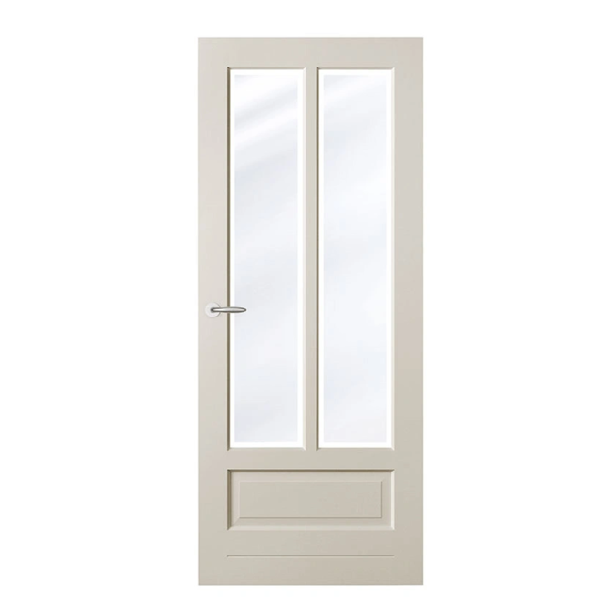 Binnendeur Austria Colour Lux Plus Rouen met geplaatst Blank Facetglas